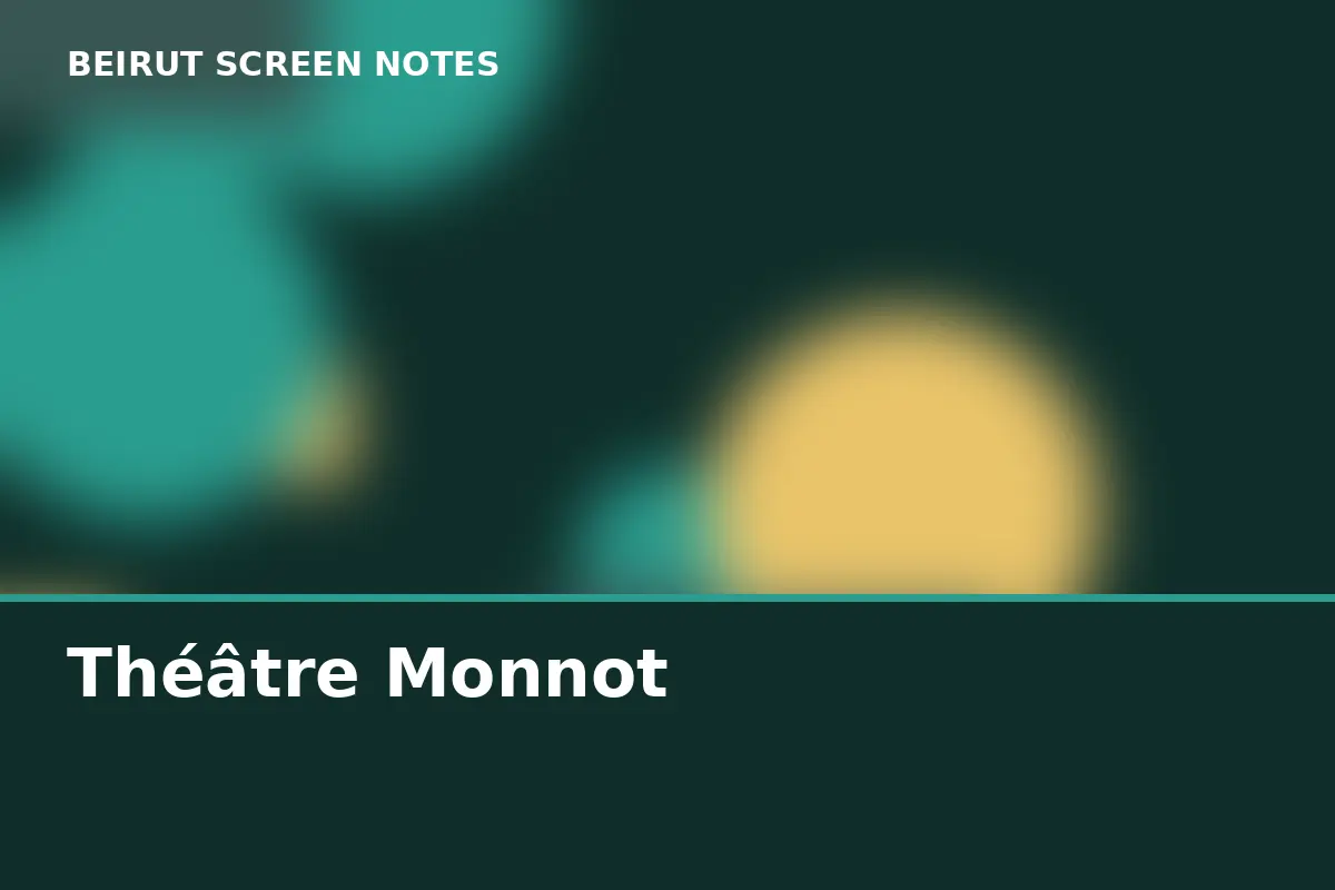 Théâtre Monnot